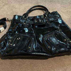 Cole Haan patent leather handbag